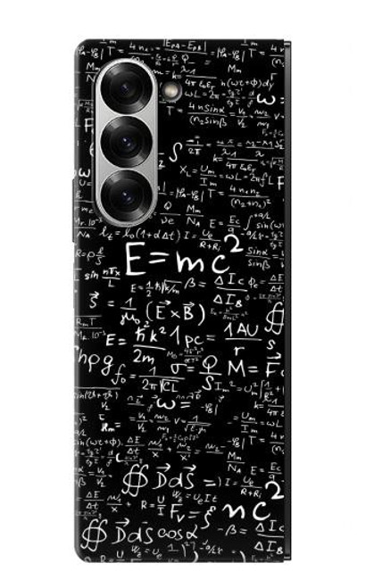 S2574 Mathematics Physics Blackboard Equation Case For Samsung Galaxy Z Fold 6