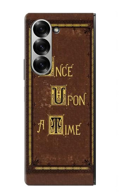S2824 Once Upon a Time Book Cover Case For Samsung Galaxy Z Fold 6