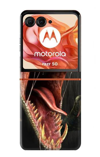 S0923 T-Rex Dinosaur Case For Motorola Razr 70,60,50, Razr (2026, 2025, 2024)