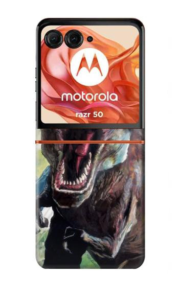 S1453 Trex Tyrannosaurus Rex Dinosaur Case For Motorola Razr 70,60,50, Razr (2026, 2025, 2024)