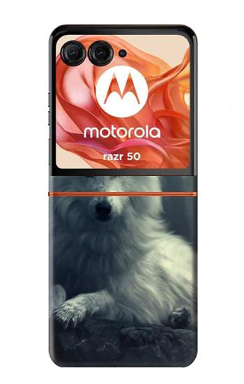S1516 White Wolf Case For Motorola Razr 70,60,50, Razr (2026, 2025, 2024)