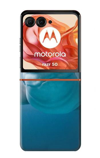 S1801 Beluga Whale Smile Whale Case For Motorola Razr 70,60,50, Razr (2026, 2025, 2024)