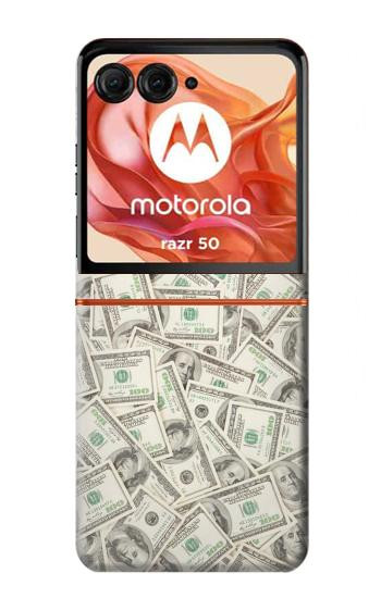 S2077 Money Dollar Banknotes Case For Motorola Razr 70,60,50, Razr (2026, 2025, 2024)