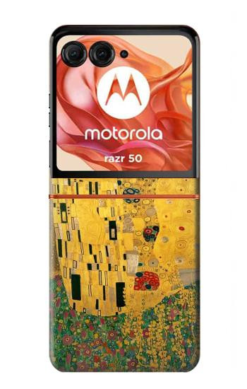 S2137 Gustav Klimt The Kiss Case For Motorola Razr 70,60,50, Razr (2026, 2025, 2024)
