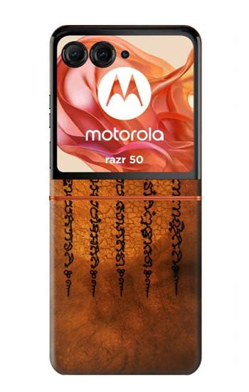 S2251 Five Rows Success And Good Luck Tattoo Case For Motorola Razr 70,60,50, Razr (2026, 2025, 2024)