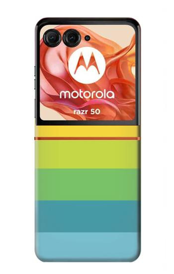 S2363 Rainbow Pattern Case For Motorola Razr 70,60,50, Razr (2026, 2025, 2024)