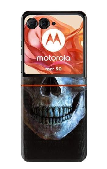 S2585 Evil Death Skull Pentagram Case For Motorola Razr 70,60,50, Razr (2026, 2025, 2024)