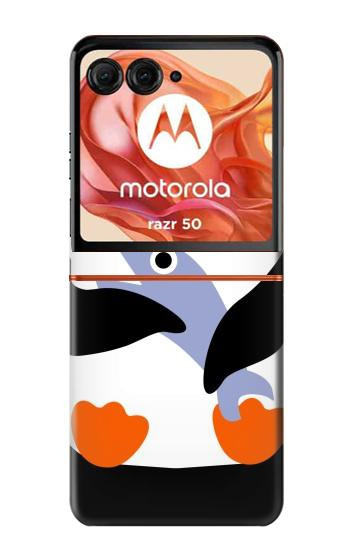 S2631 Cute Baby Penguin Case For Motorola Razr 70,60,50, Razr (2026, 2025, 2024)