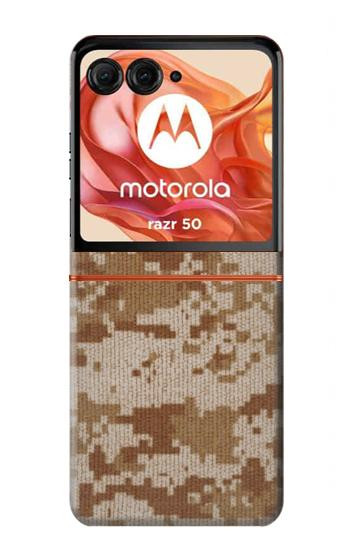 S2939 Desert Digital Camo Camouflage Case For Motorola Razr 70,60,50, Razr (2026, 2025, 2024)