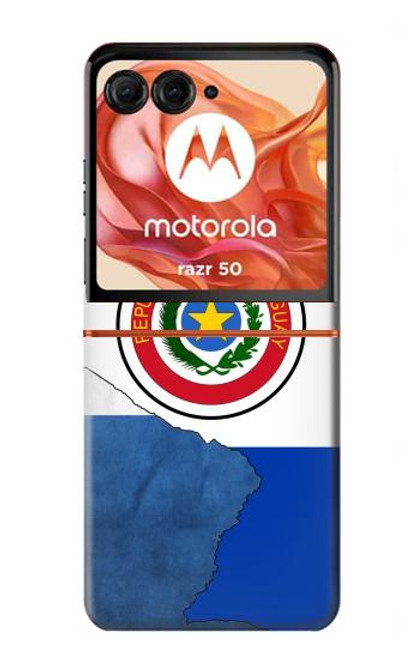 S3017 Paraguay Flag Case For Motorola Razr 50