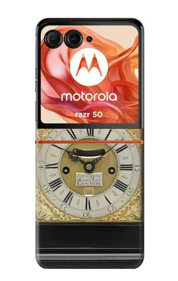 S3144 Antique Bracket Clock Case For Motorola Razr 70,60,50, Razr (2026, 2025, 2024)