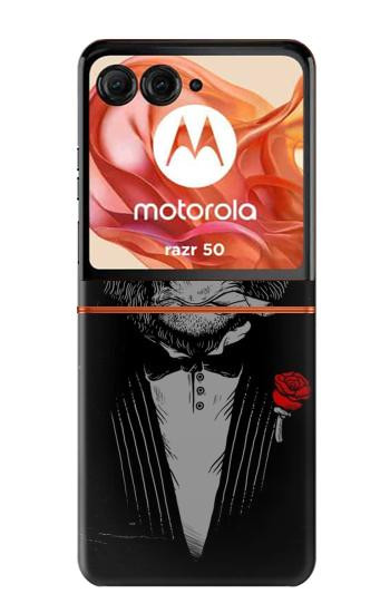 S3167 Funny Monkey God Father Case For Motorola Razr 70,60,50, Razr (2026, 2025, 2024)