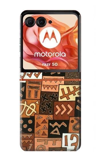 S3460 Mali Art Pattern Case For Motorola Razr 70,60,50, Razr (2026, 2025, 2024)