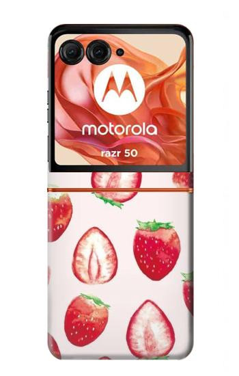 S3481 Strawberry Case For Motorola Razr 70,60,50, Razr (2026, 2025, 2024)
