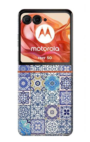 S3537 Moroccan Mosaic Pattern Case For Motorola Razr 70,60,50, Razr (2026, 2025, 2024)