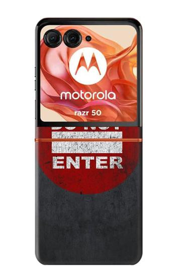 S3683 Do Not Enter Case For Motorola Razr 70,60,50, Razr (2026, 2025, 2024)