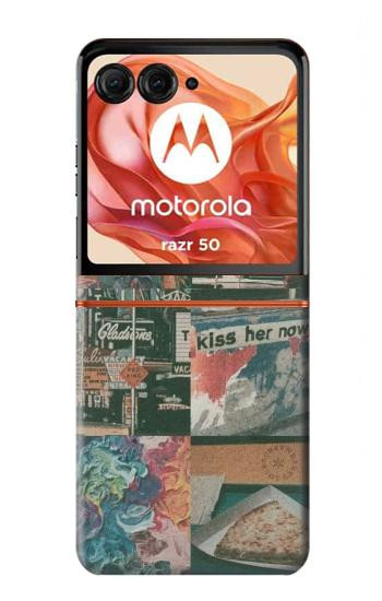 S3909 Vintage Poster Case For Motorola Razr 70,60,50, Razr (2026, 2025, 2024)