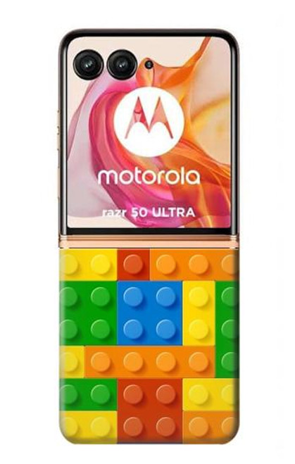 S3595 Brick Toy Case For Motorola Razr 50 Ultra