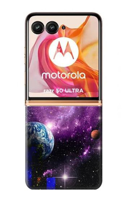 S3689 Galaxy Outer Space Planet Case For Motorola Razr 50 Ultra