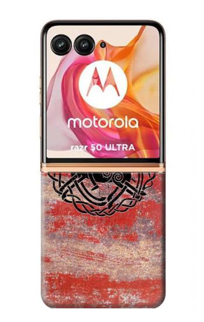 S3831 Viking Norse Ancient Symbol Case For Motorola Razr 50 Ultra