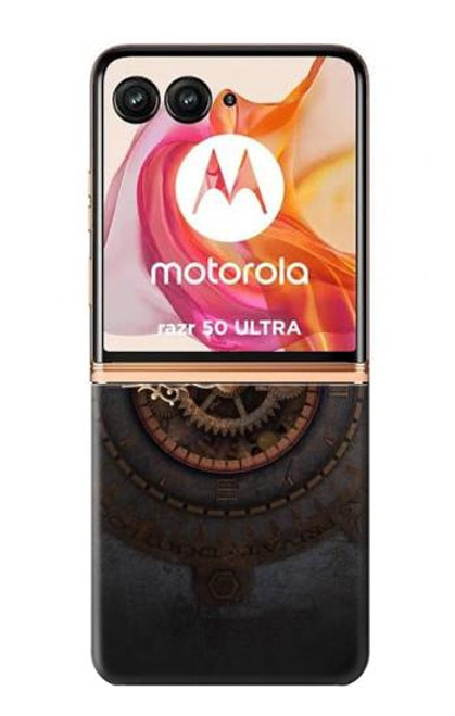 S3908 Vintage Clock Case For Motorola Razr 50 Ultra