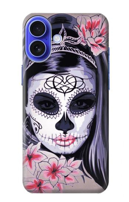 S3821 Sugar Skull Steam Punk Girl Gothic Case For iPhone 16