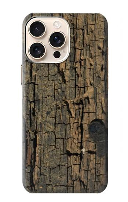 S0598 Wood Graphic Printed Case For iPhone 16 pro