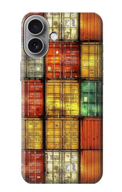 S3861 Colorful Container Block Case For iPhone 16 plus