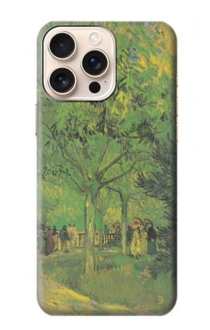 S3748 Van Gogh A Lane in a Public Garden Case For iPhone 16 pro max