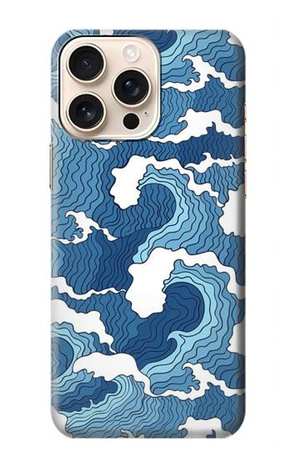 S3751 Wave Pattern Case For iPhone 16 pro max