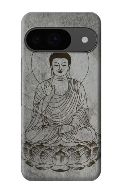 S3873 Buddha Line Art Case For Google Pixel 9