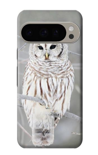 S1566 Snowy Owl White Owl Case For Google Pixel 9 Pro