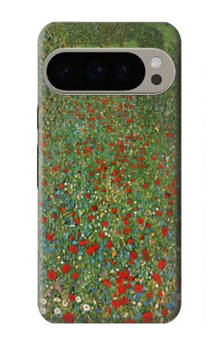 S2872 Gustav Klimt Poppy Field Case For Google Pixel 9 Pro