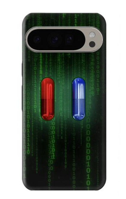 S3816 Red Pill Blue Pill Capsule Case For Google Pixel 9 Pro XL