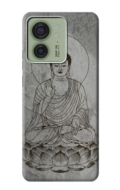 S3873 Buddha Line Art Case For Motorola Edge (2023), Edge 40
