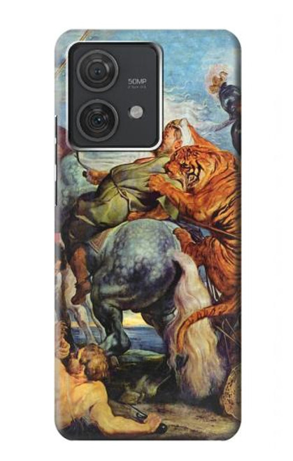 S3331 Peter Paul Rubens Tiger und Lowenjagd Case For Motorola Edge 40 Neo