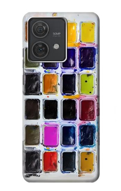 S3956 Watercolor Palette Box Graphic Case For Motorola Edge 40 Neo