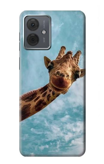S3680 Cute Smile Giraffe Case For Motorola Moto G14