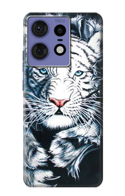 S0265 White Tiger Case For Motorola Edge 50 Fusion