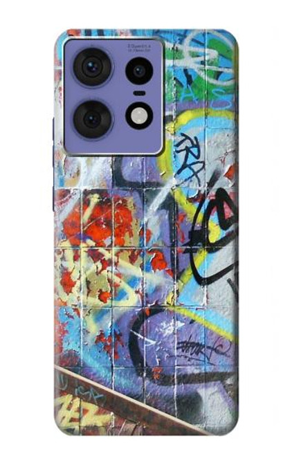 S0588 Wall Graffiti Case For Motorola Edge 50 Fusion