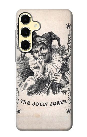 S3818 Vintage Playing Card Case For Samsung Galaxy S24 FE