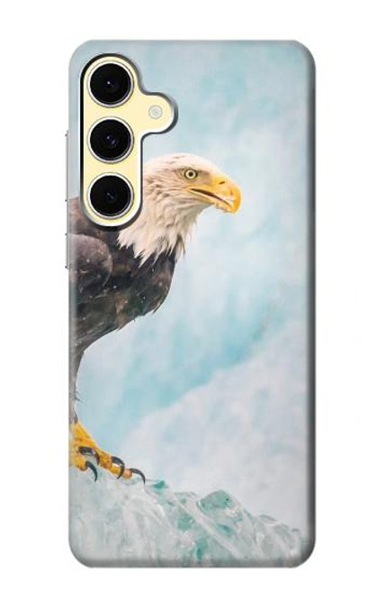 S3843 Bald Eagle On Ice Case For Samsung Galaxy S24 FE S3843 Bald Eagle On Ice Case For Samsung Galaxy S24 FE