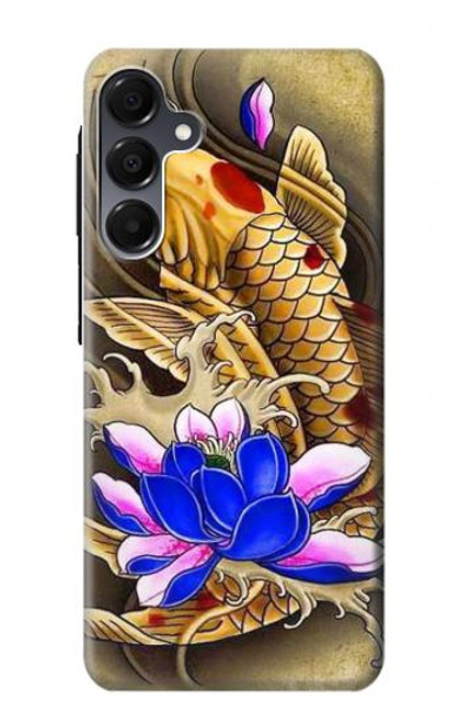 S1604 Carp Koi Fish Japanese Tattoo Case For Samsung Galaxy A16 5G S1604 Carp Koi Fish Japanese Tattoo Case For Samsung Galaxy A16 5G