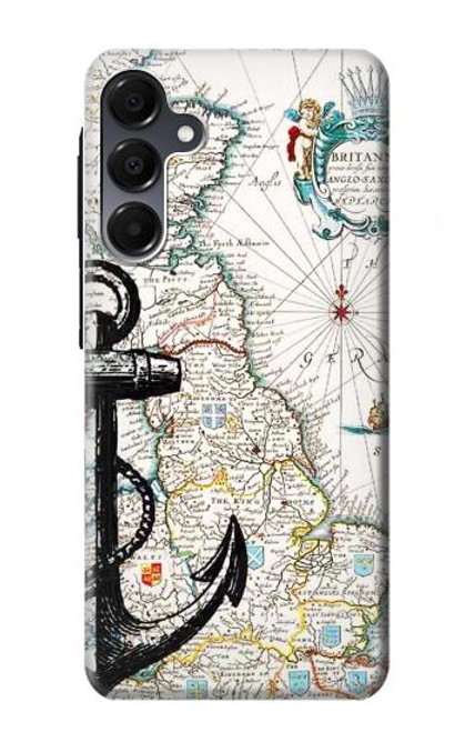 S1962 Nautical Chart Case For Samsung Galaxy A16 5G