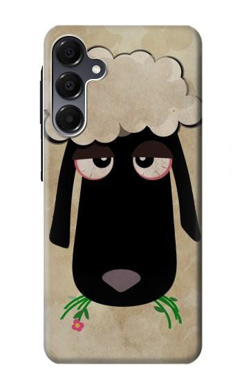 S2826 Cute Cartoon Unsleep Black Sheep Case For Samsung Galaxy A16 5G