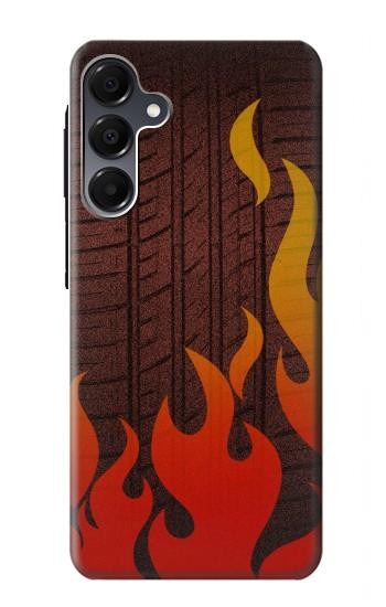 S2988 Rally Car Tire Fire Case For Samsung Galaxy A16 5G