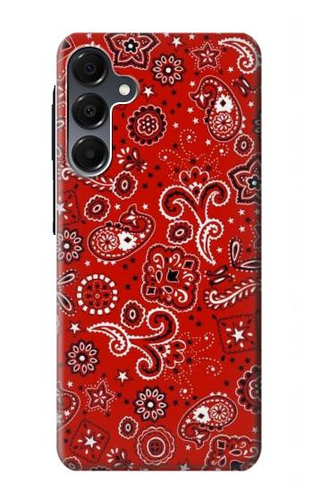 S3354 Red Classic Bandana Case For Samsung Galaxy A16 5G