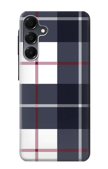 S3452 Plaid Fabric Pattern Case For Samsung Galaxy A16 5G