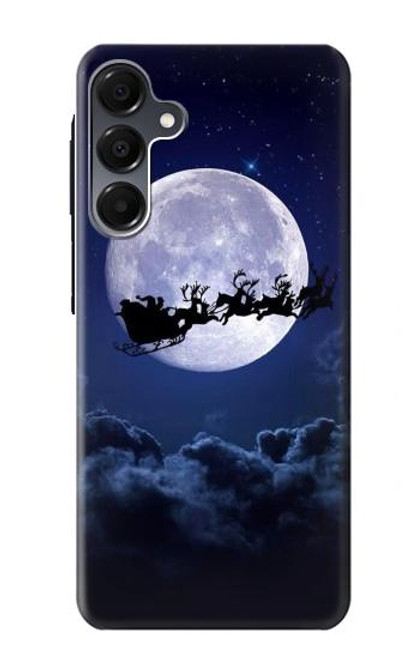 S3508 Xmas Santa Moon Case For Samsung Galaxy A16 5G