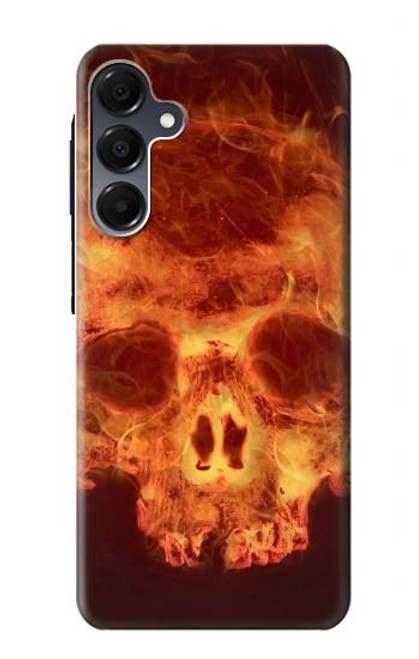 S3881 Fire Skull Case For Samsung Galaxy A16 5G S3881 Fire Skull Case For Samsung Galaxy A16 5G